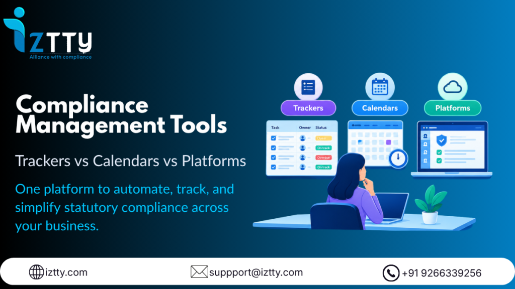 Compliance Management Tools: Trackers vs Calendars vs Platforms